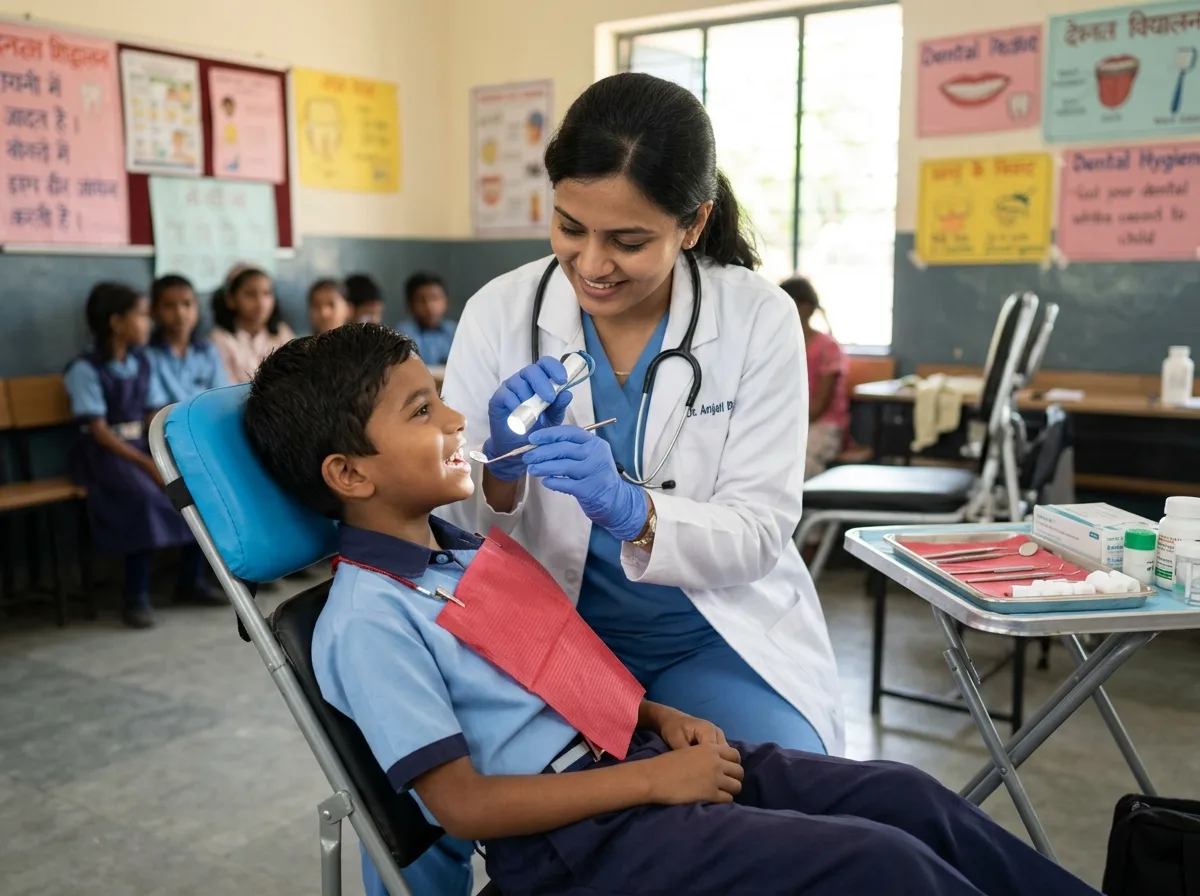 School dental wellness programme in action